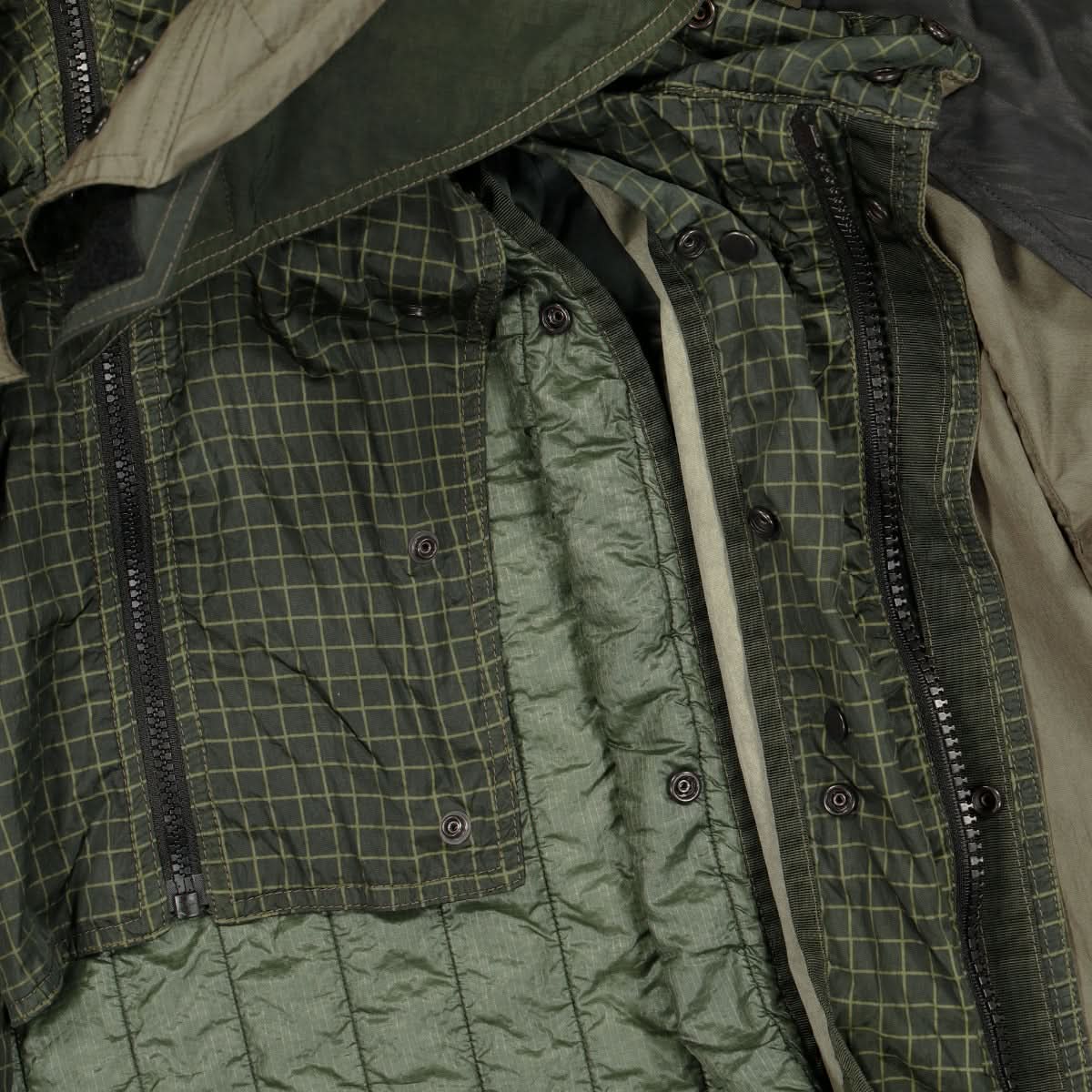 NemeN Fishtail MF All Season Military Parka Olive Detail view 5 | Gate