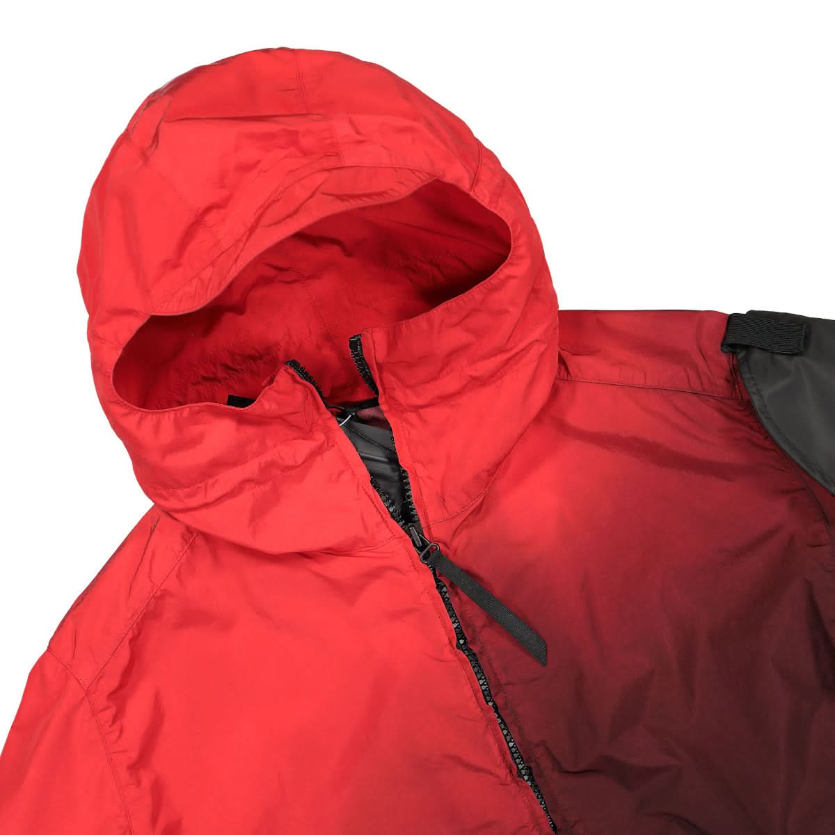 NemeN Atom 3 Layer Winbreaker Black,Red Detail view 3 | Gate