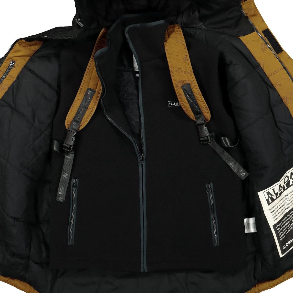 Napapijri Epoch 4.0 Jacket Brown Detail view 3 | Gate