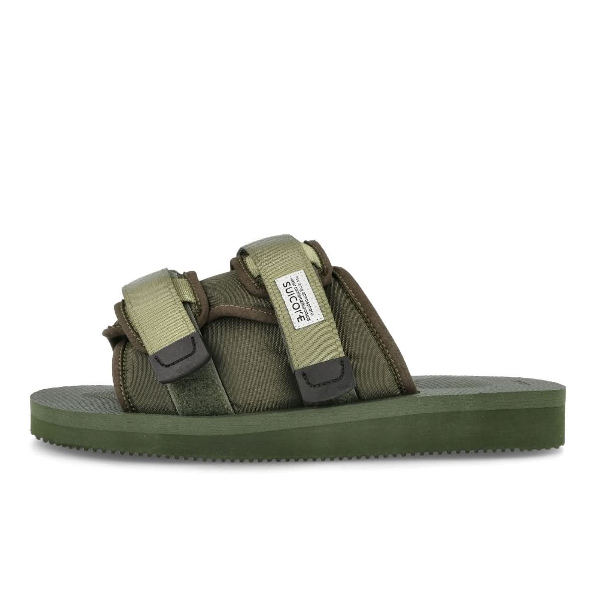 Suicoke MOTO - Cab Olive Sandals Detail view 1 | Gate