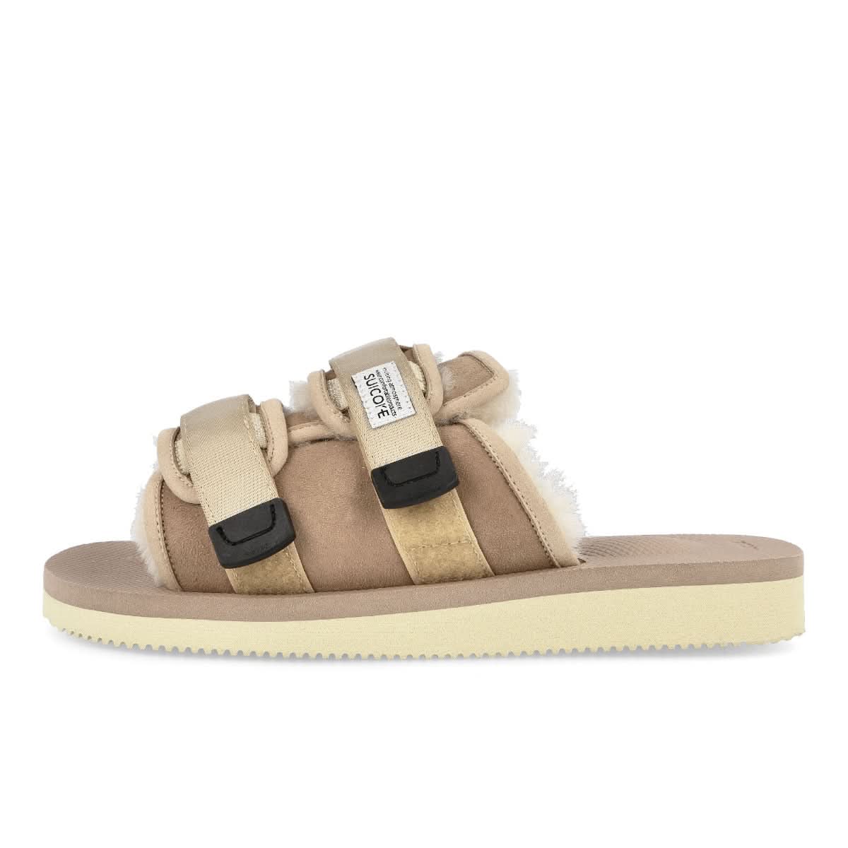 Suicoke Moto - M2ab Beige Slides Detail view 1 | Gate