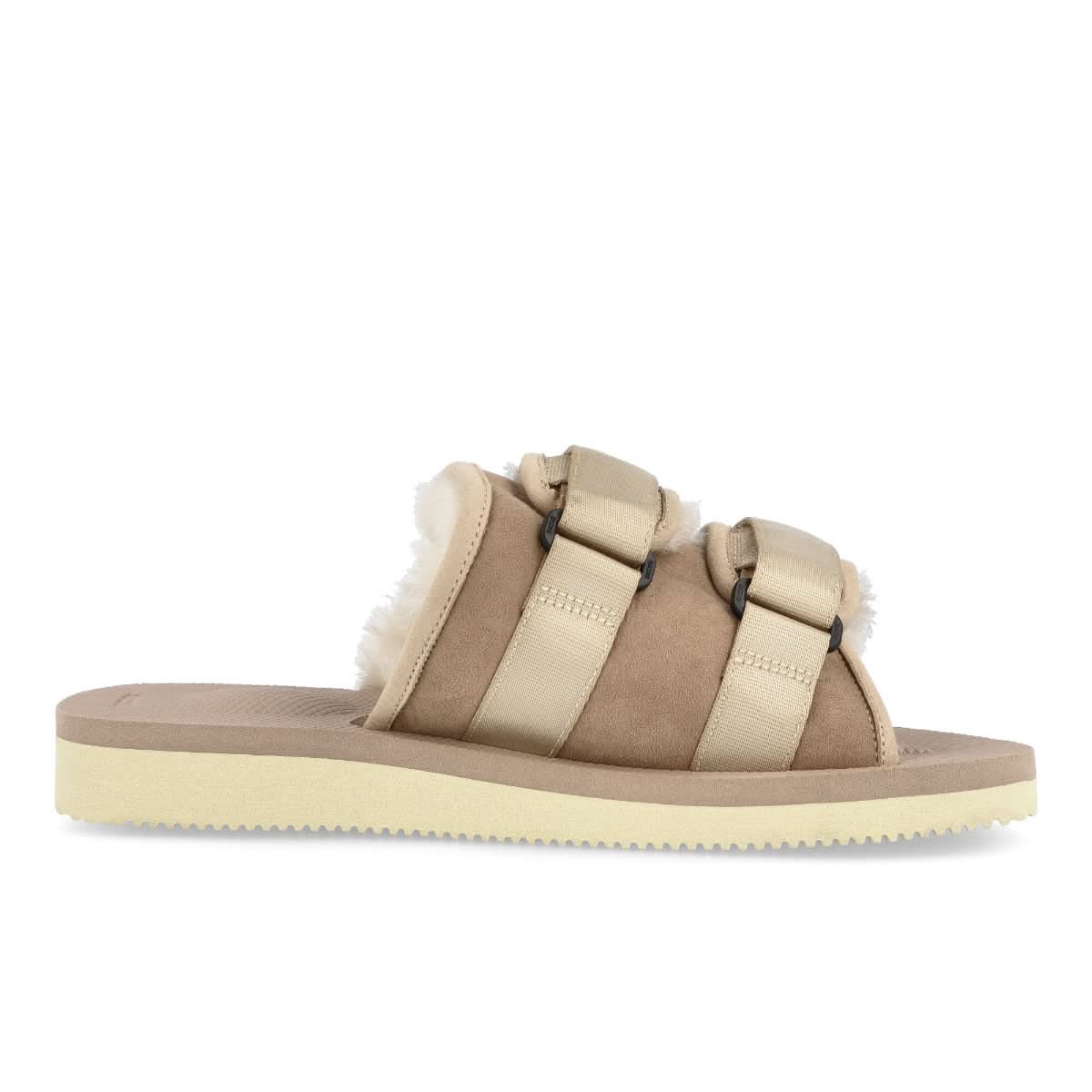 Suicoke Moto - M2ab Beige Slides Detail view 3 | Gate