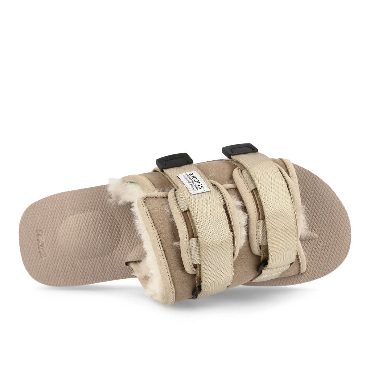Suicoke Moto - M2ab Beige Slides Detail view 2 | Gate