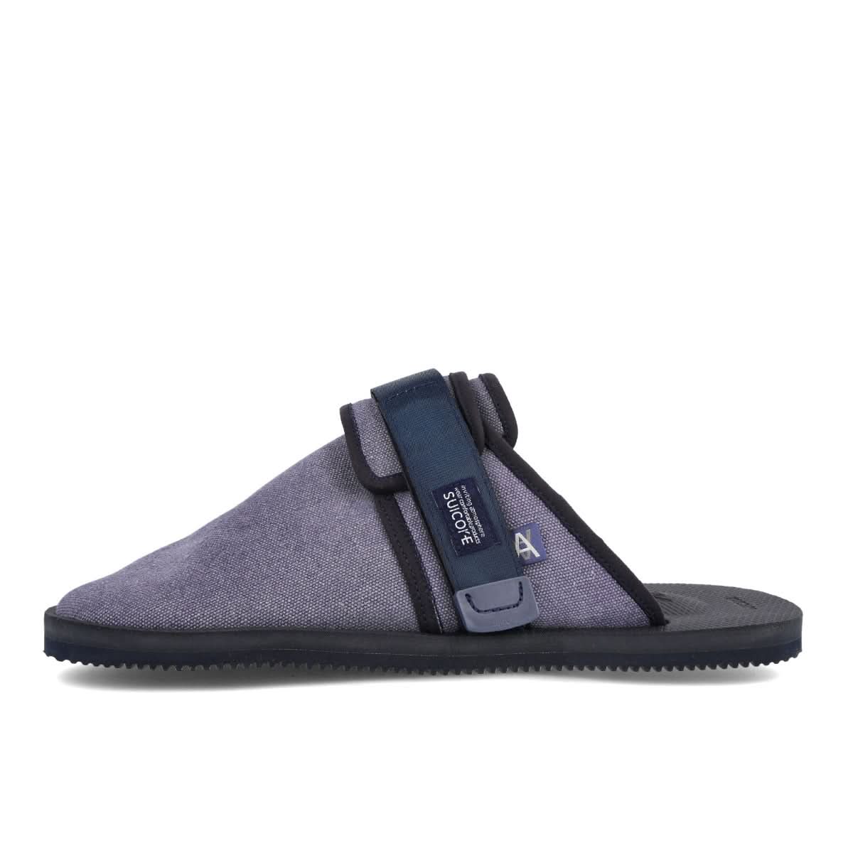 Suicoke ZAVO-MabDA Sandals Blue Slides Detail view 1 | Gate