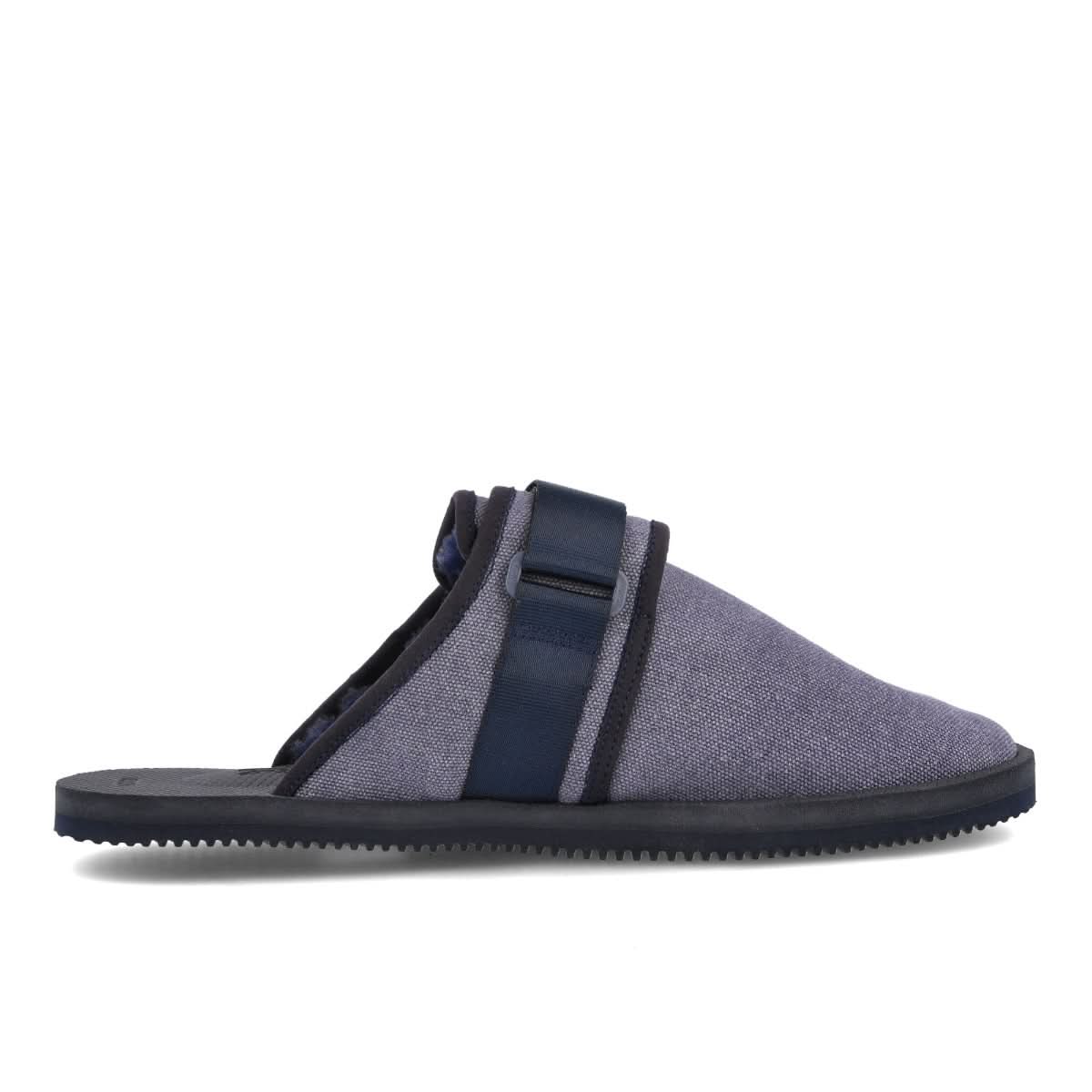 Suicoke ZAVO-MabDA Sandals Blue Slides Detail view 3 | Gate