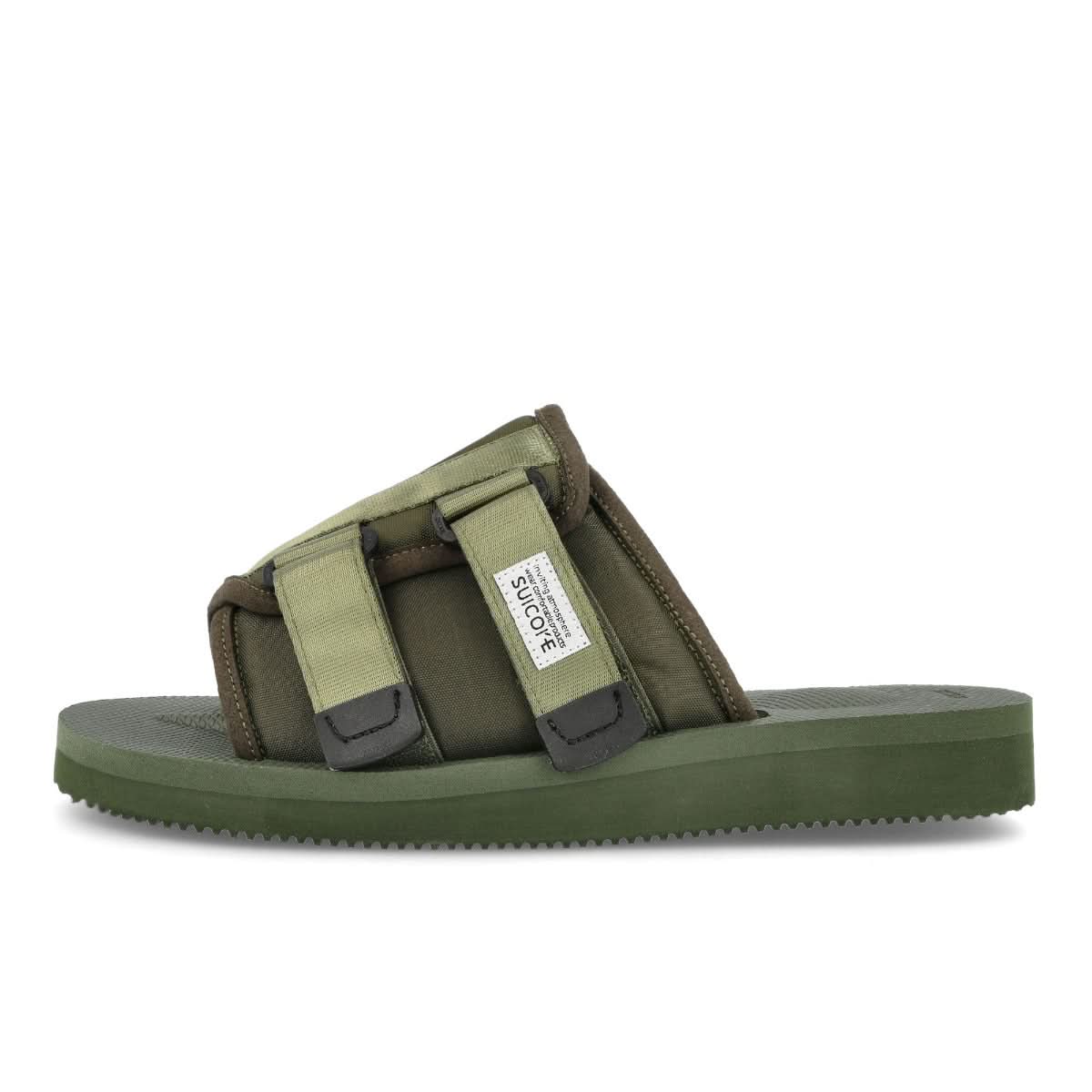 Suicoke Kaw - Cab Olive Sandals Detail view 1 | Gate