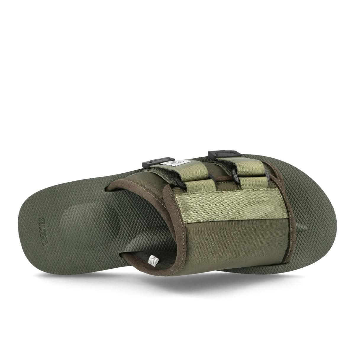 Suicoke Kaw - Cab Olive Sandals Detail view 4 | Gate