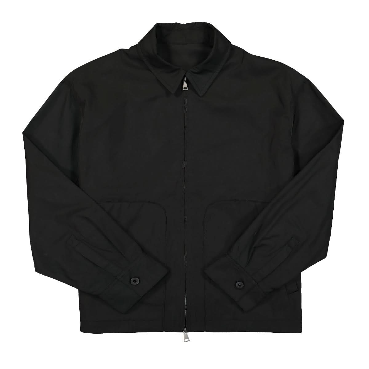 Qasimi Bomber Jacket Black Detail view 1 | Gate