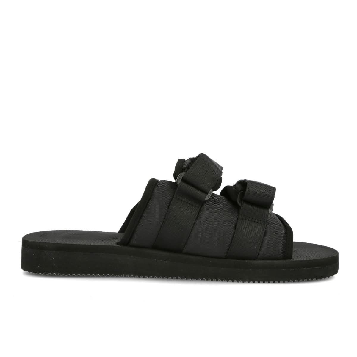 Suicoke Moto - Cab Black Sandals Detail view 1 | Gate