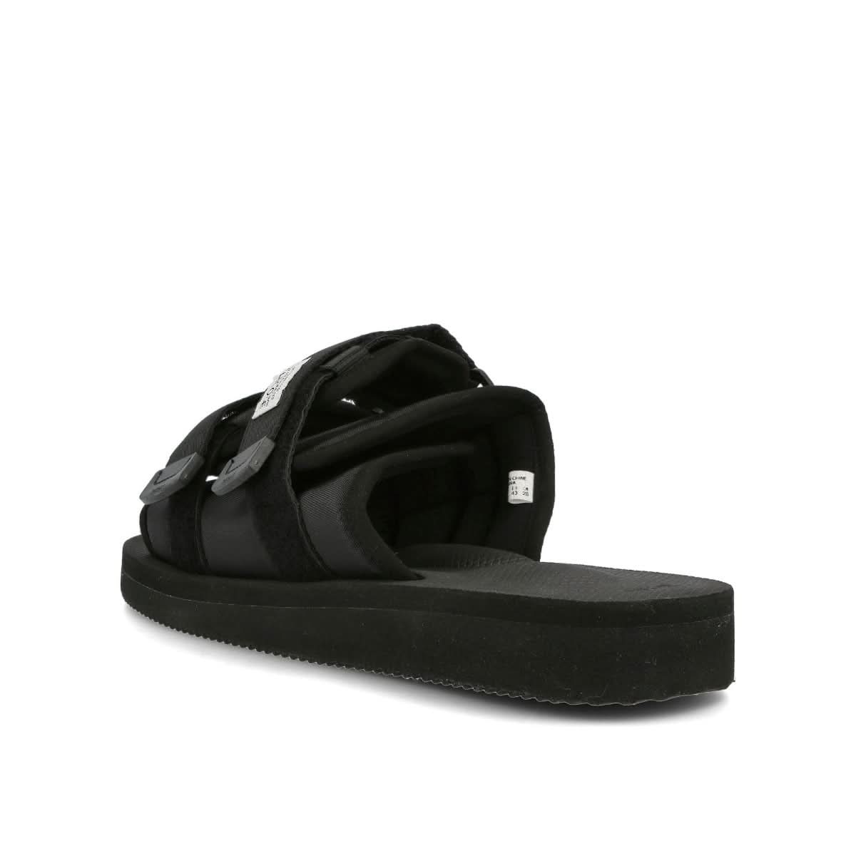 Suicoke Moto - Cab Black Sandals Detail view 3 | Gate