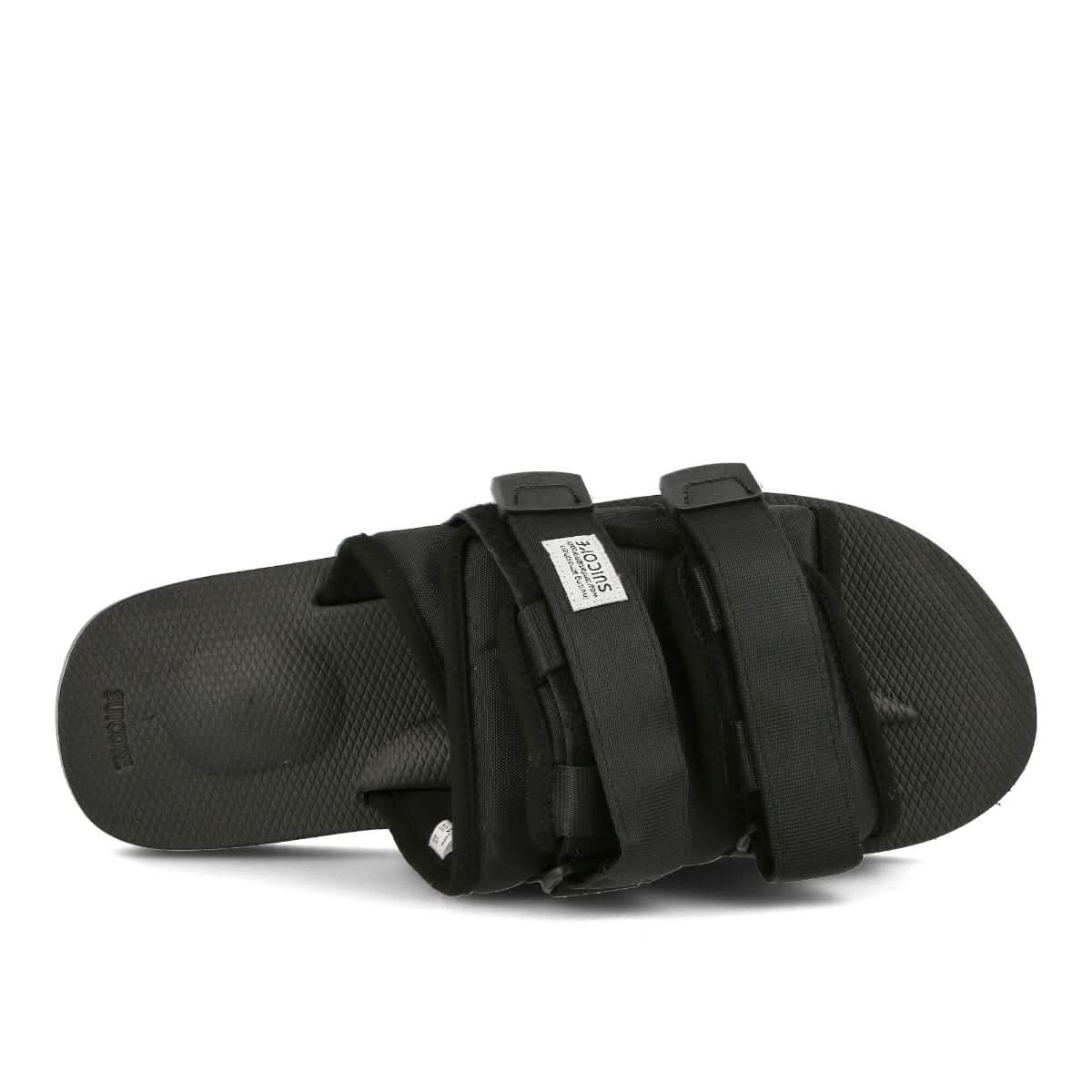 Suicoke Moto - Cab Black Sandals Detail view 5 | Gate