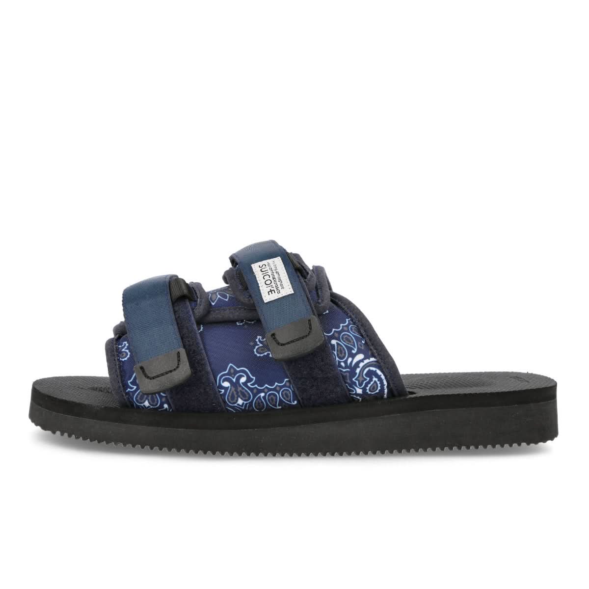 Suicoke MOTO-Cab Black,Blue Slides Detail view 1 | Gate