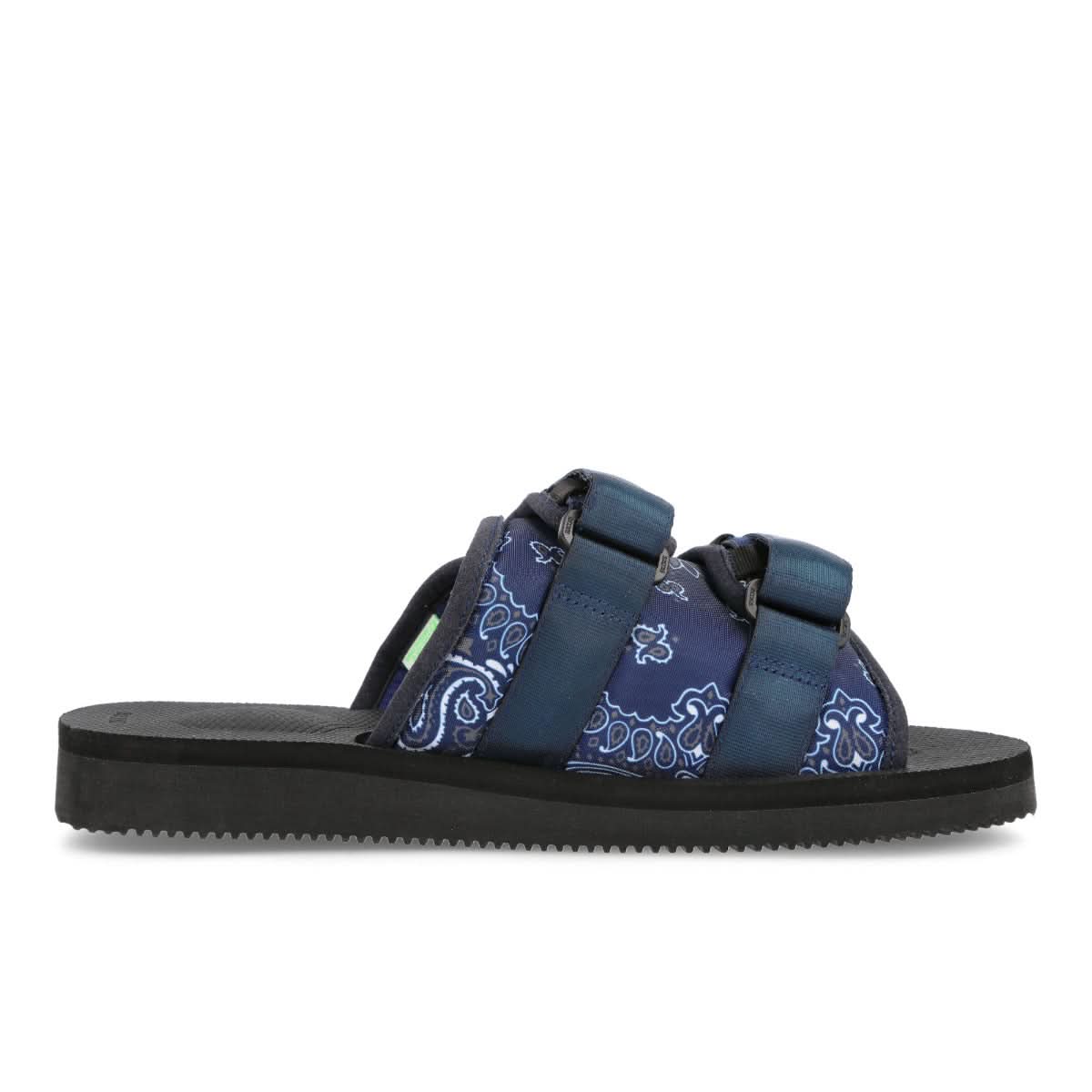 Suicoke MOTO-Cab Black,Blue Slides Detail view 1 | Gate