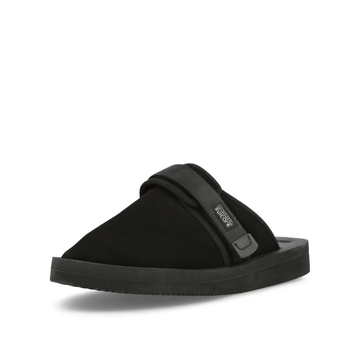 Suicoke Zavo-VS Black Slides Detail view 4 | Gate