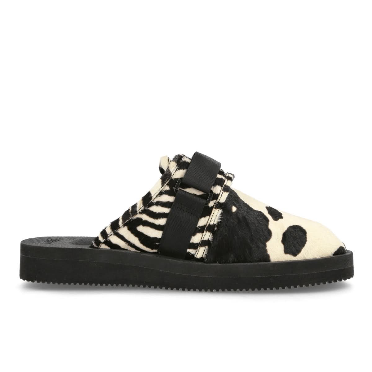 Suicoke Zavo-VHL Black,White Slides Detail view 2 | Gate