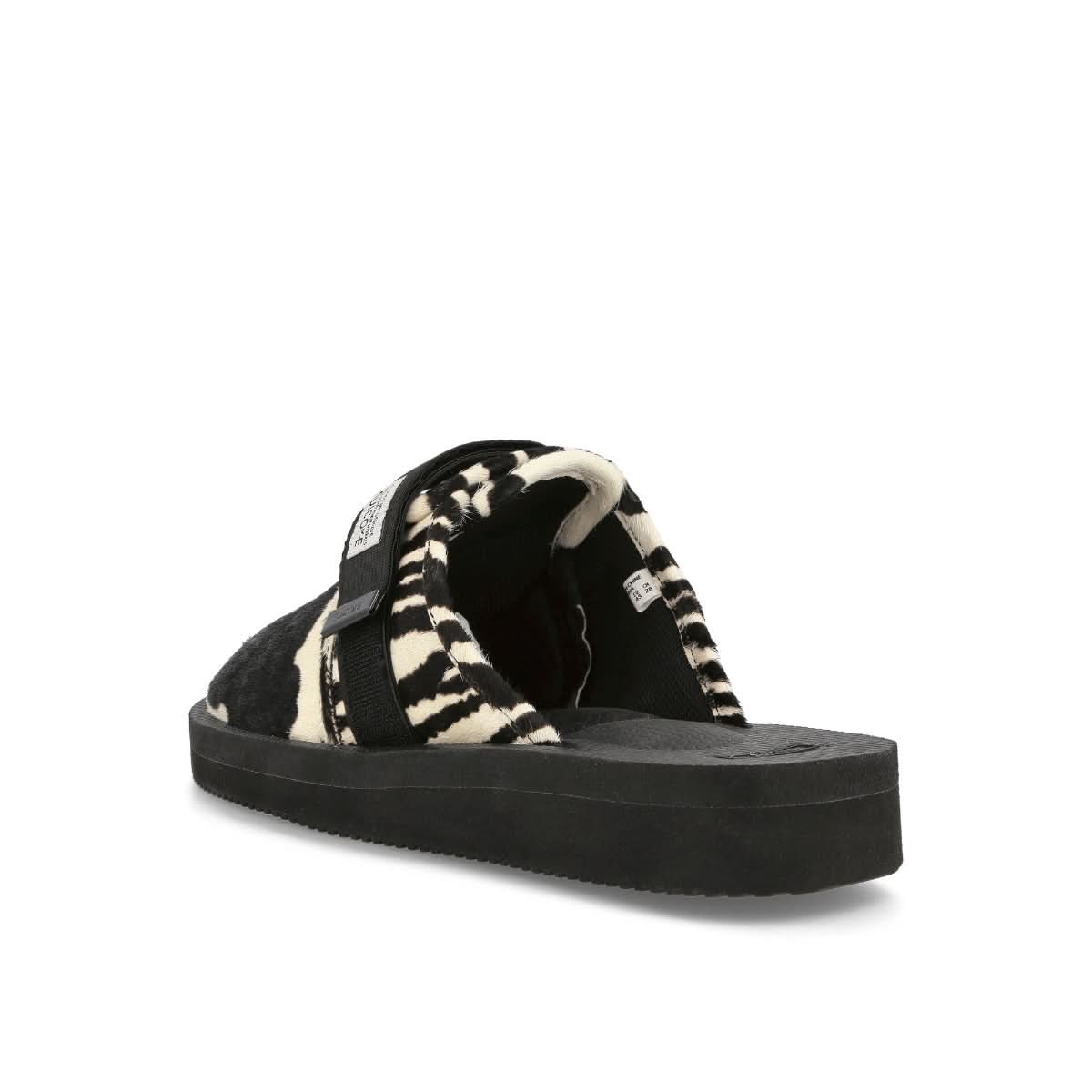 Suicoke Zavo-VHL Black,White Slides Detail view 3 | Gate