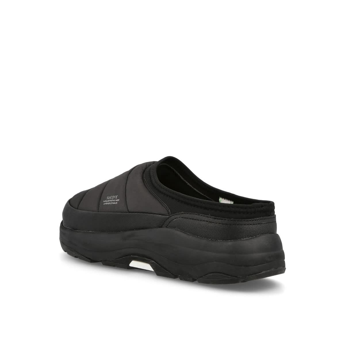 Suicoke Pepper Low Ab Black Slides Detail view 3 | Gate
