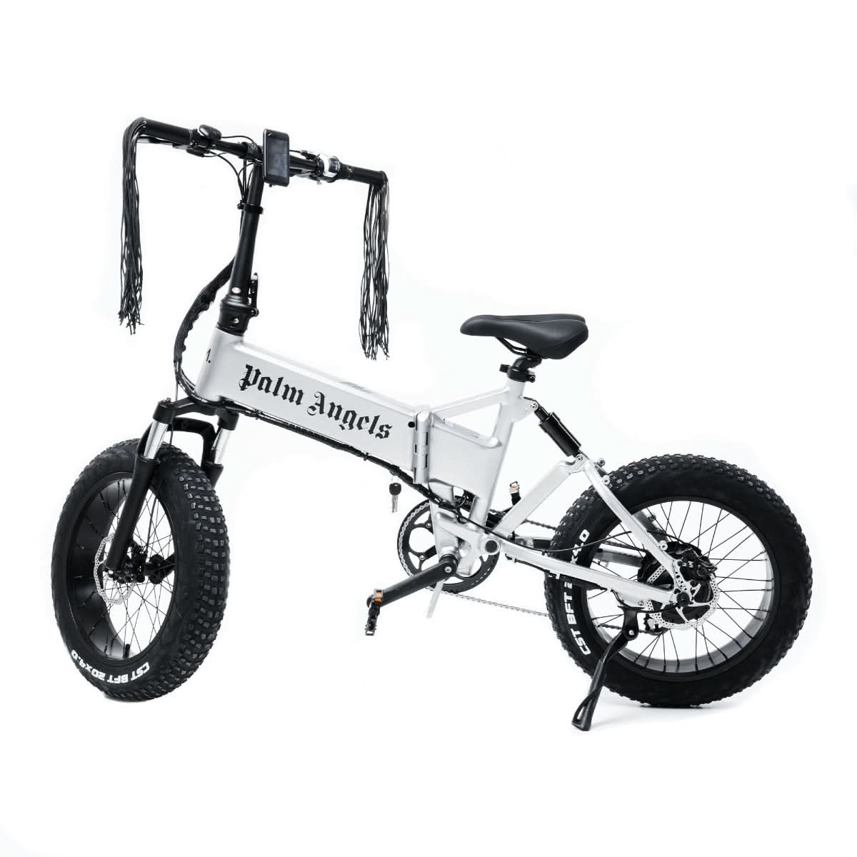 Palm Angels Foldable Off-Road E-Bike Black,Grey Detail view 1 | Gate