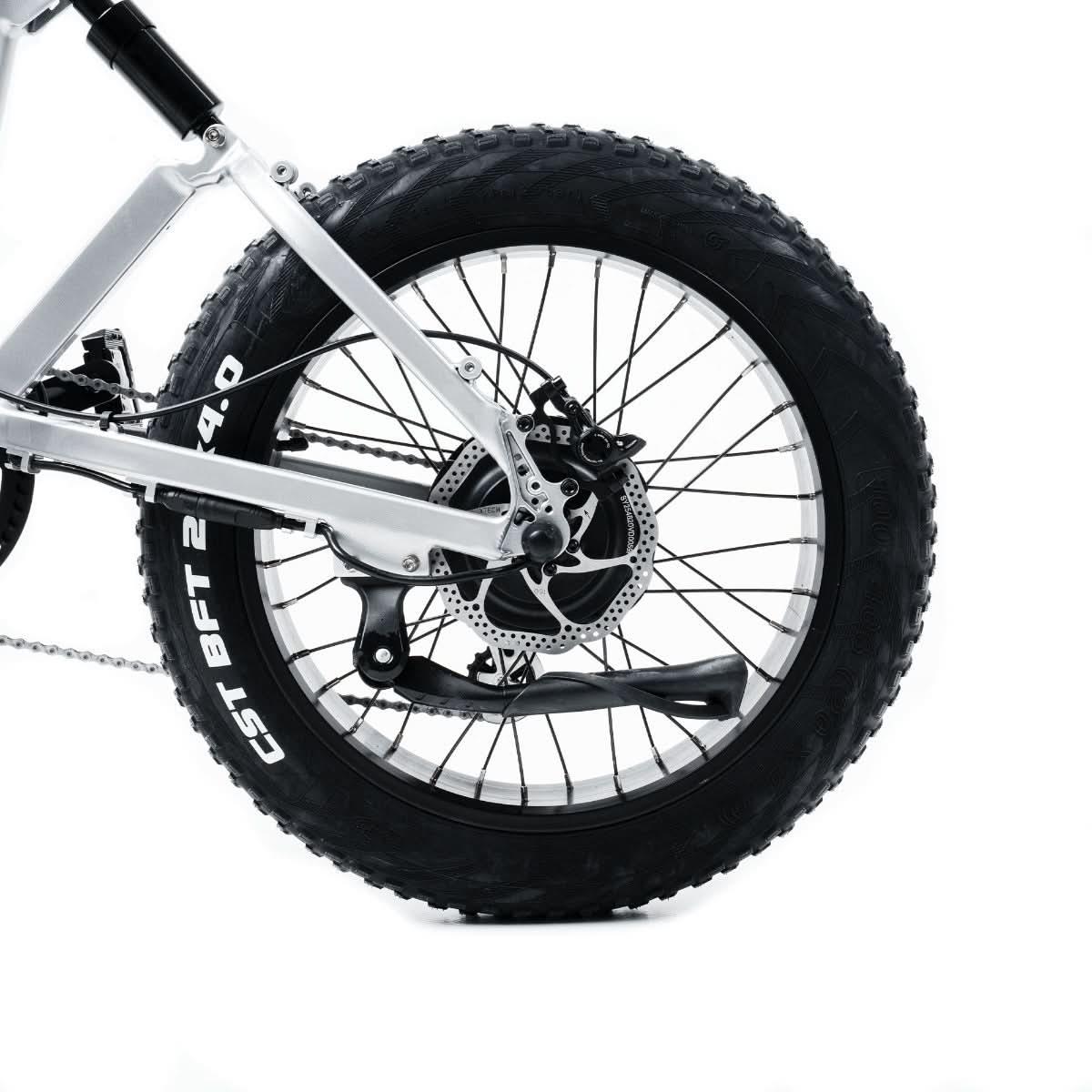 Palm Angels Foldable Off-Road E-Bike Black,Grey Detail view 5 | Gate