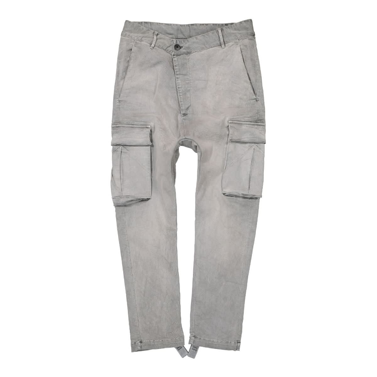 11 By Boris Bidjan Saberi Pant Grey Detail view 1 | Gate