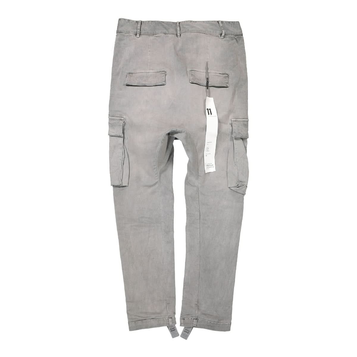 11 By Boris Bidjan Saberi Pant Grey Detail view 2 | Gate