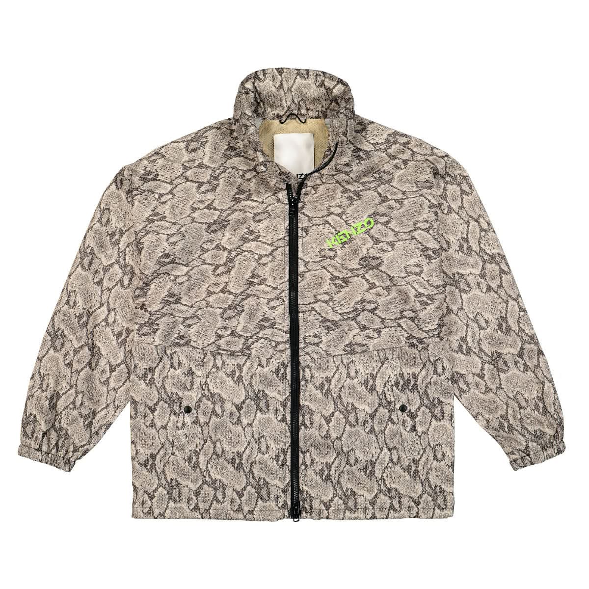 KENZO Windbreaker Brown,Grey Detail view 1 | Gate
