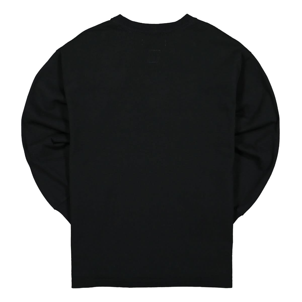Facetasm Coloured Basic Tee Black Detail view 2 | Gate