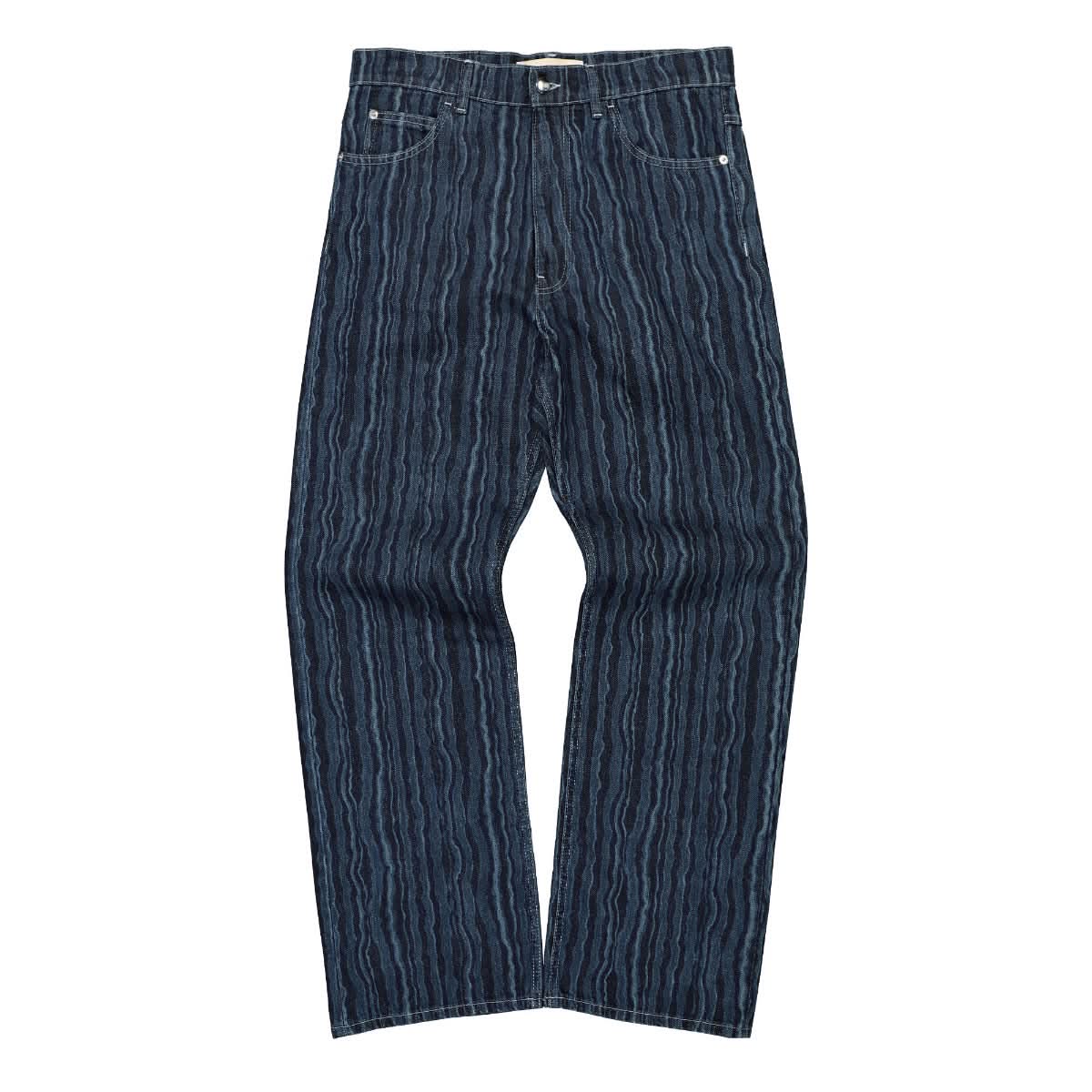 Marni Funny Stripe Denim Black,Blue Detail view 1 | Gate