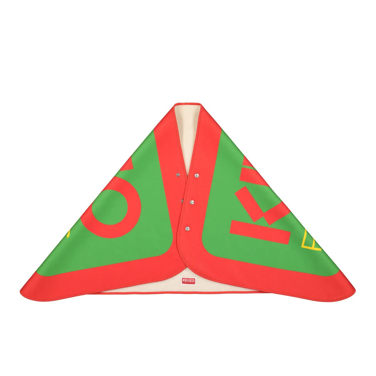 KENZO Blanket Green,Red Detail view 3 | Gate