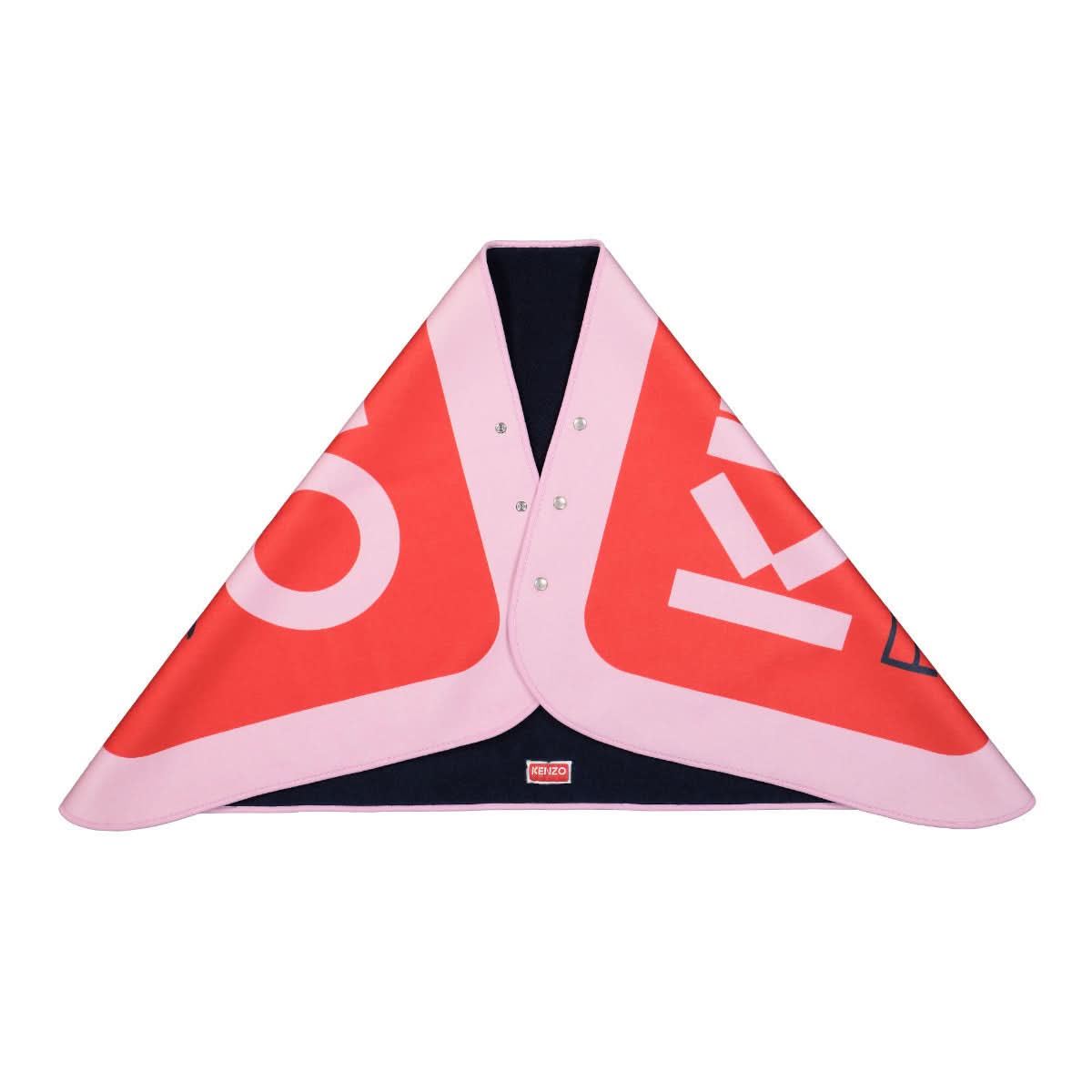 KENZO Blanket Red,Pink Detail view 3 | Gate