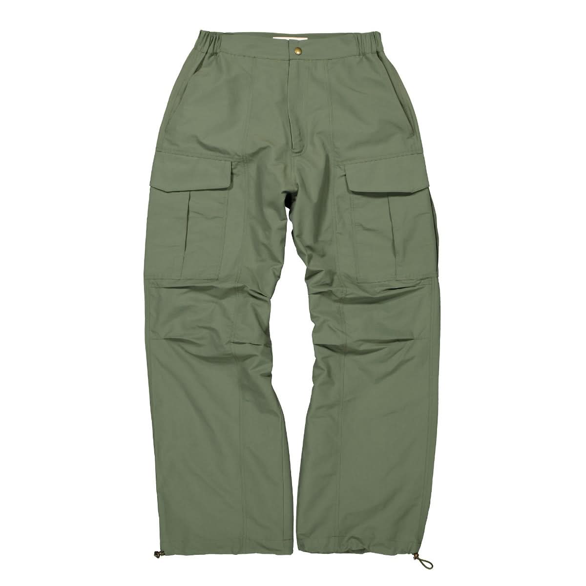 paria /FARZANEH Recycled Panel Trousers Olive Detail view 1 | Gate