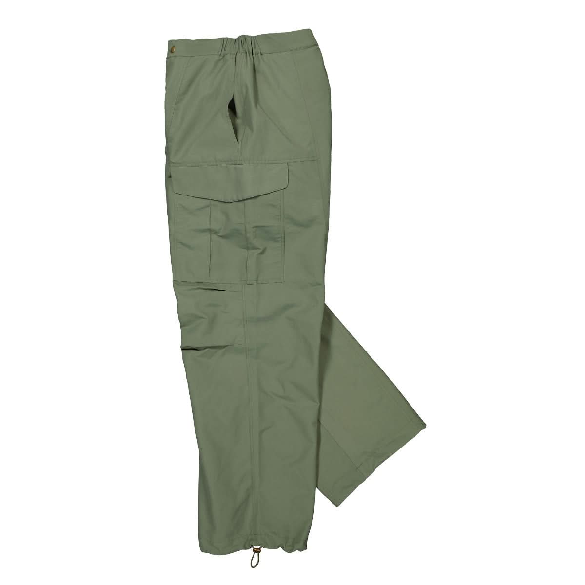 paria /FARZANEH Recycled Panel Trousers Olive Detail view 3 | Gate