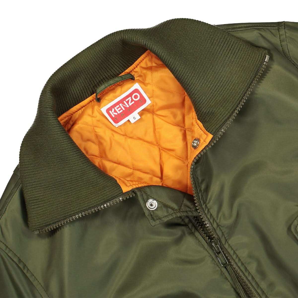 KENZO Bomber Green Detail view 3 | Gate
