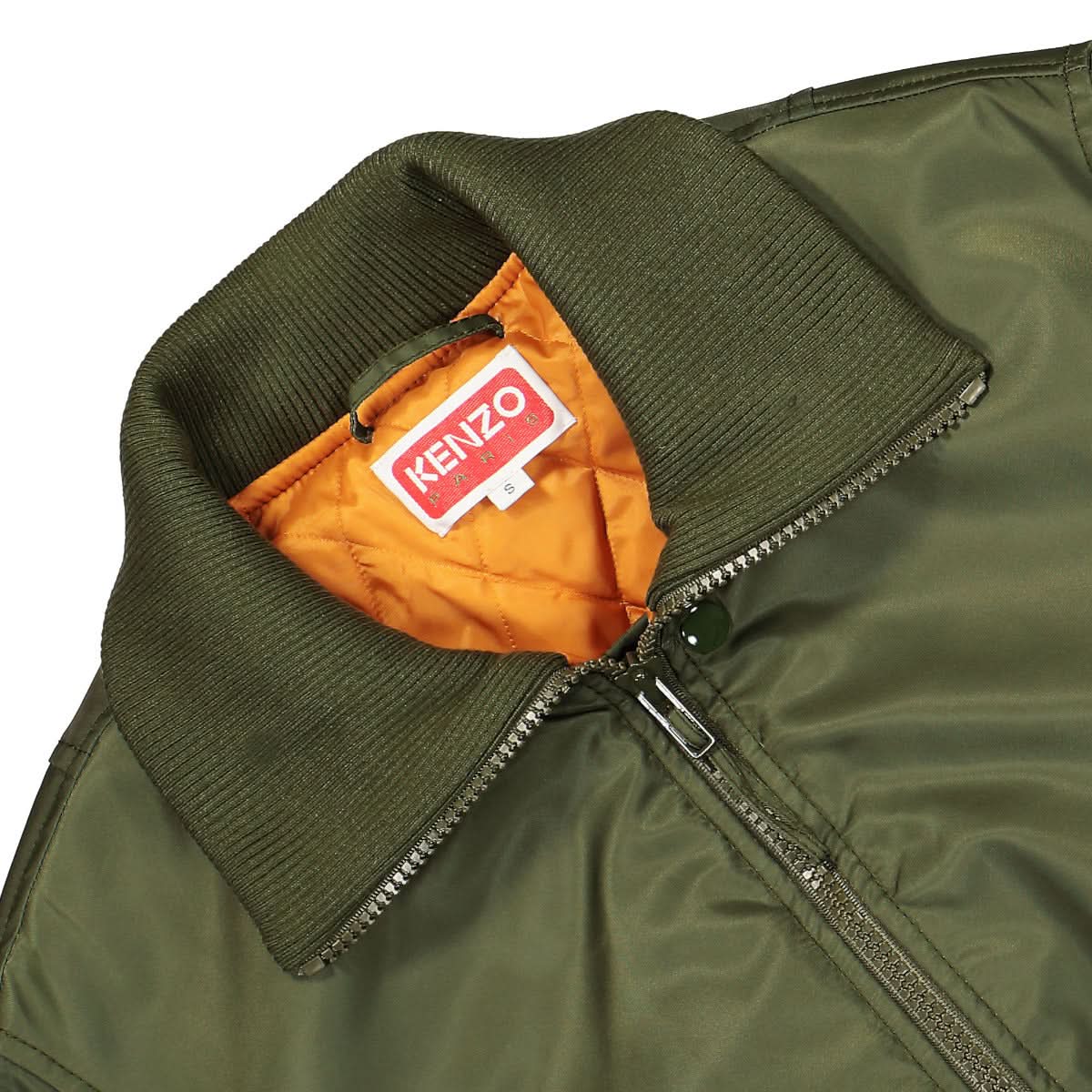 KENZO Bomber Green Detail view 4 | Gate