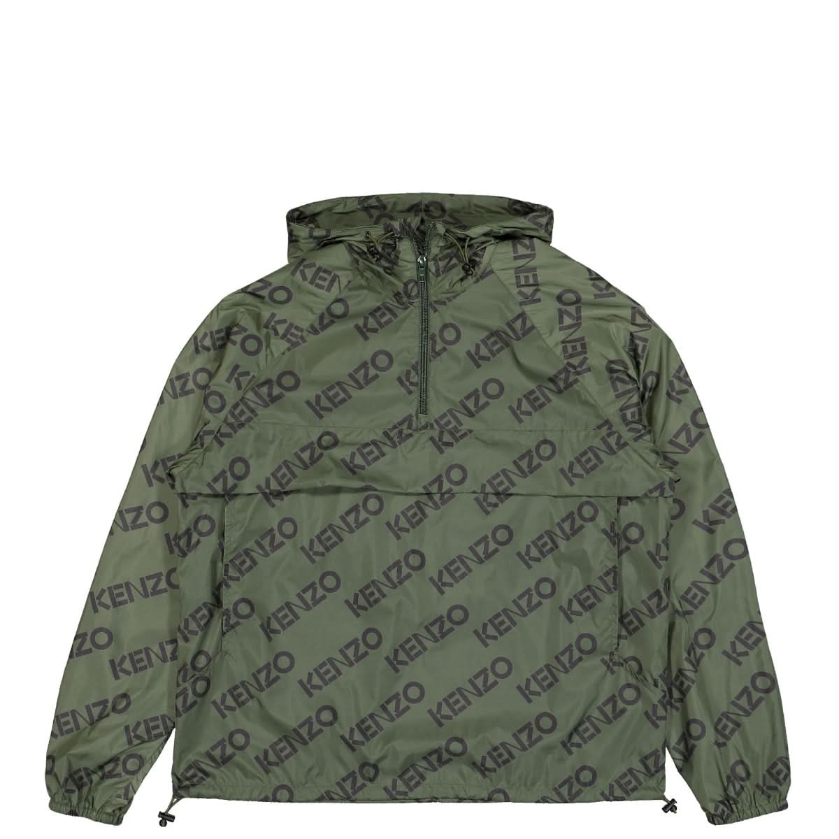 KENZO Anorak Packable Green Detail view 1 | Gate
