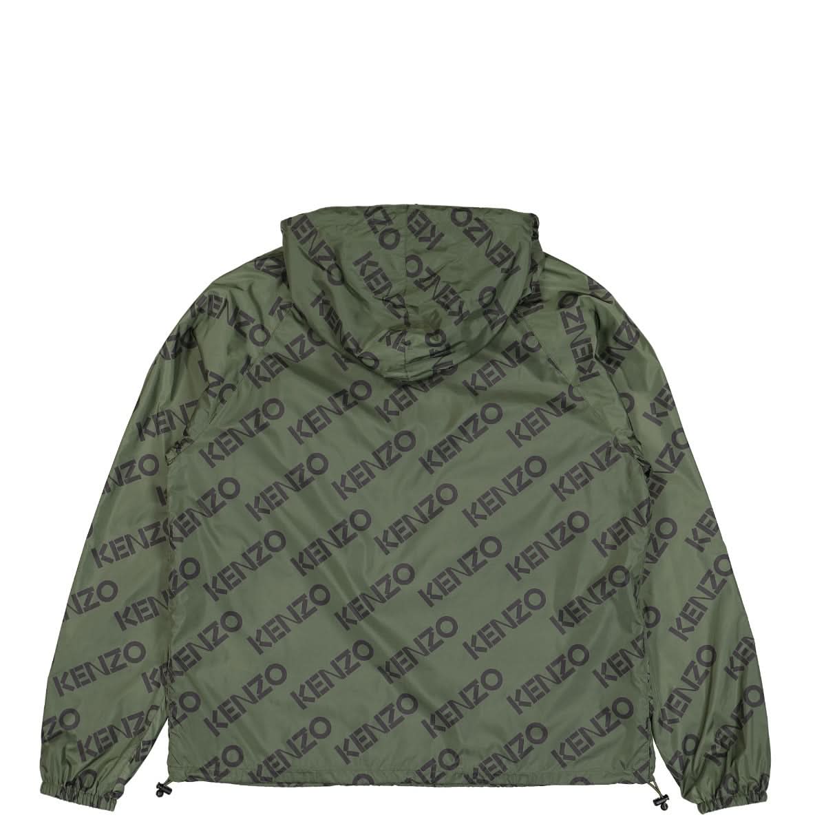 KENZO Anorak Packable Green Detail view 2 | Gate