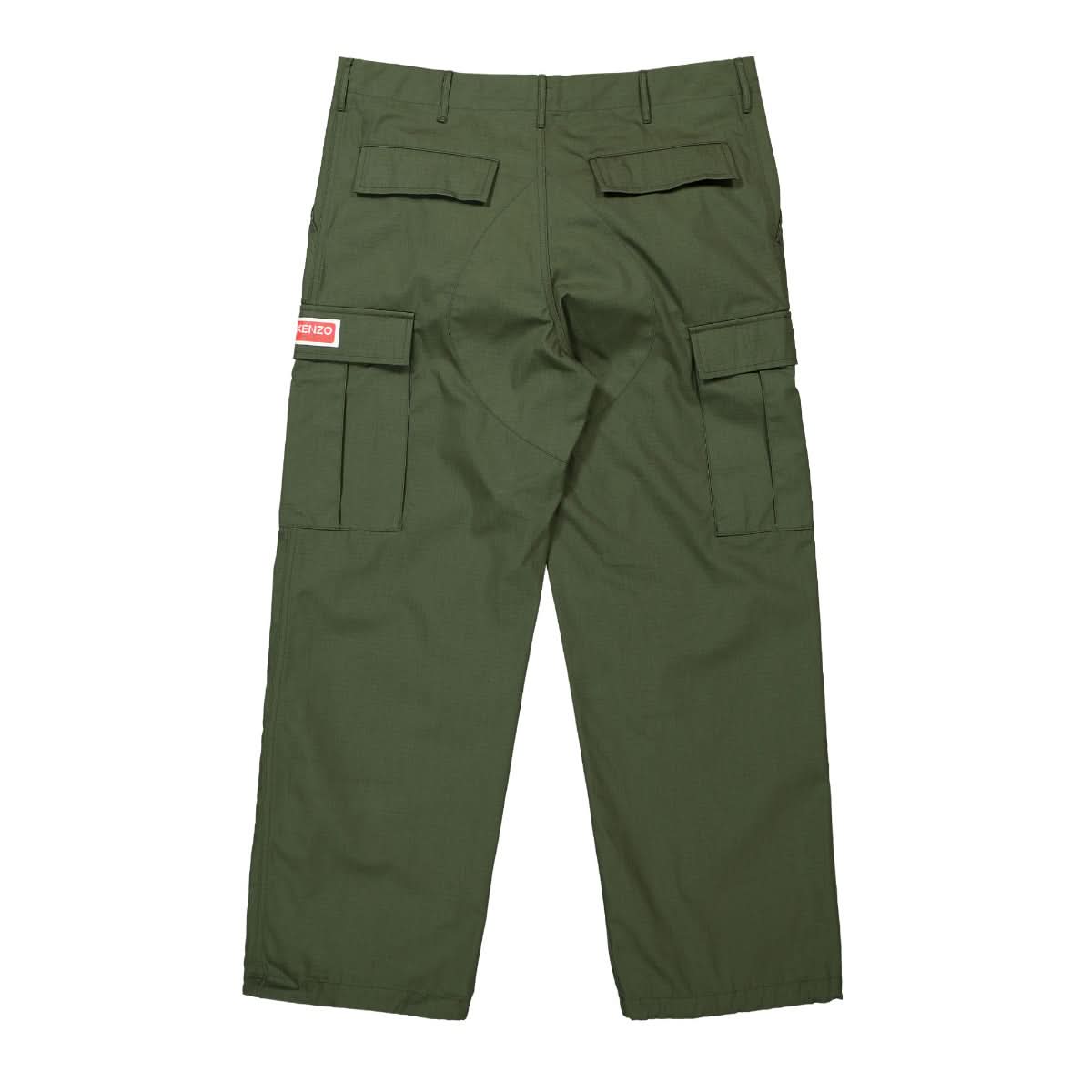 KENZO Cargo Pant Green Detail view 2 | Gate