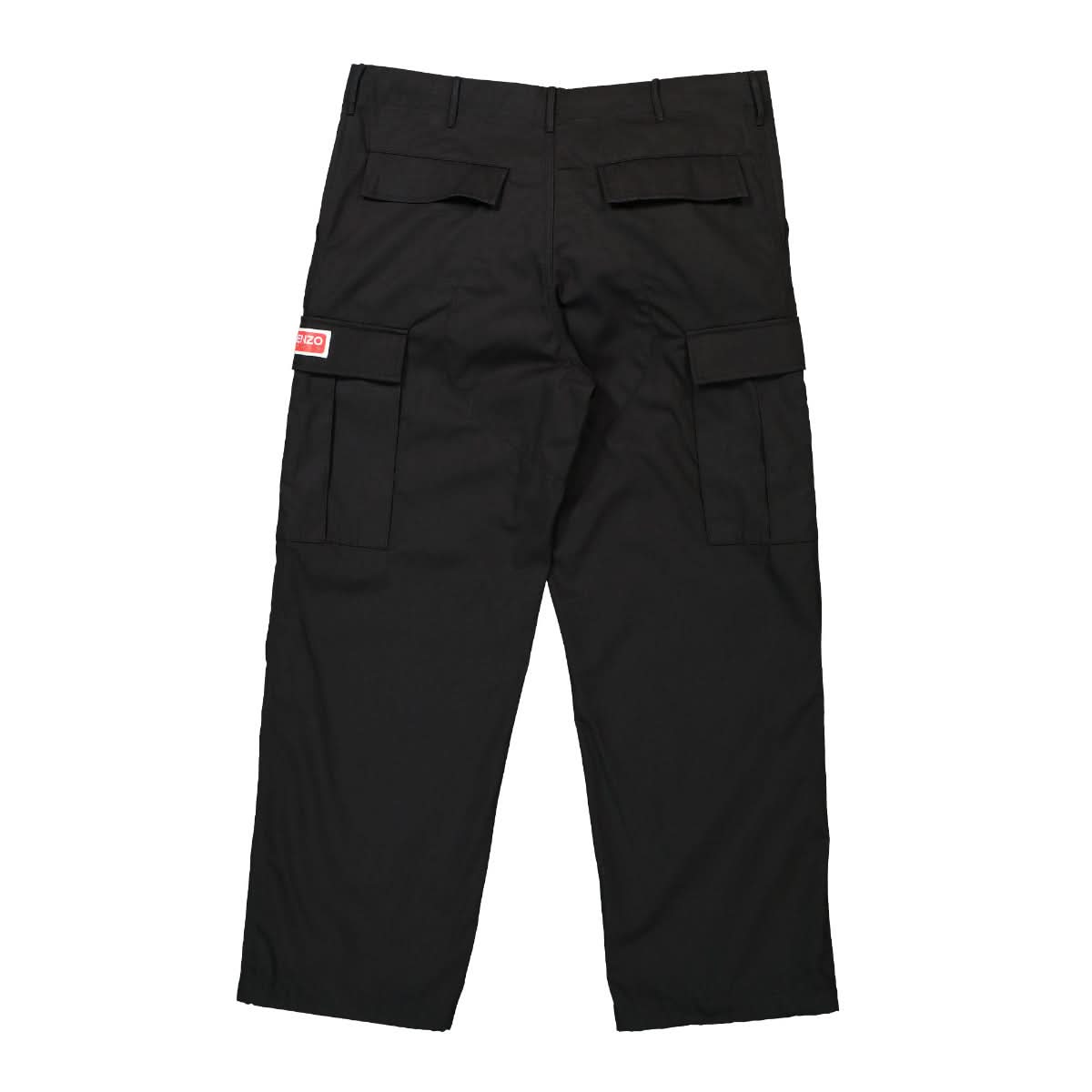 KENZO Cargo Pant Black Detail view 2 | Gate