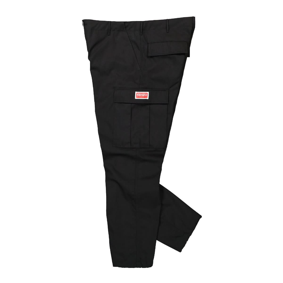 KENZO Cargo Pant Black Detail view 3 | Gate