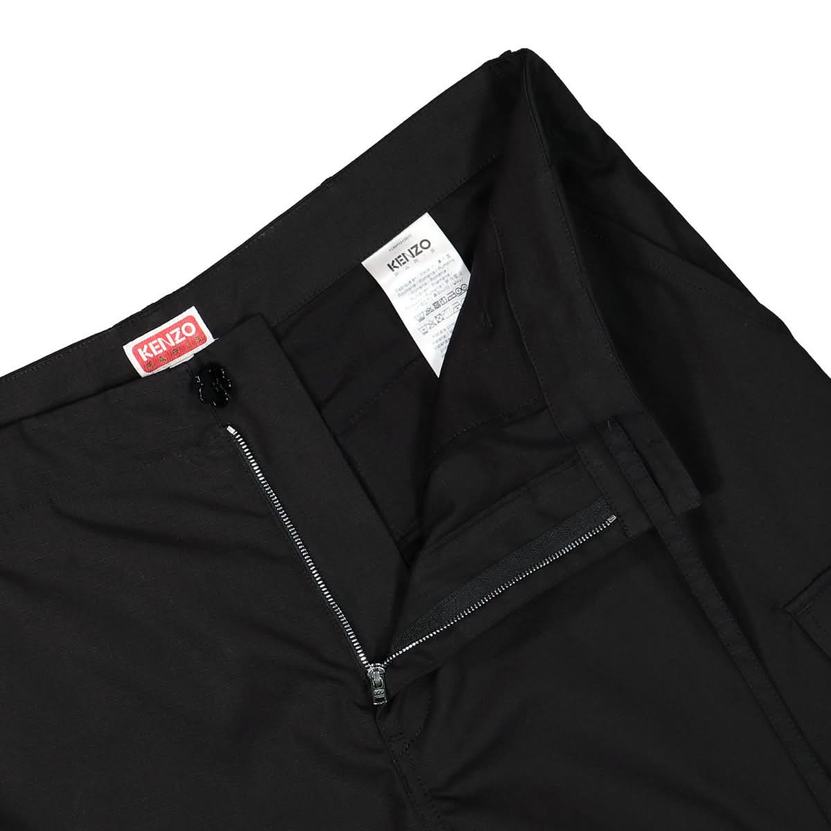 KENZO Cargo Pant Black Detail view 4 | Gate