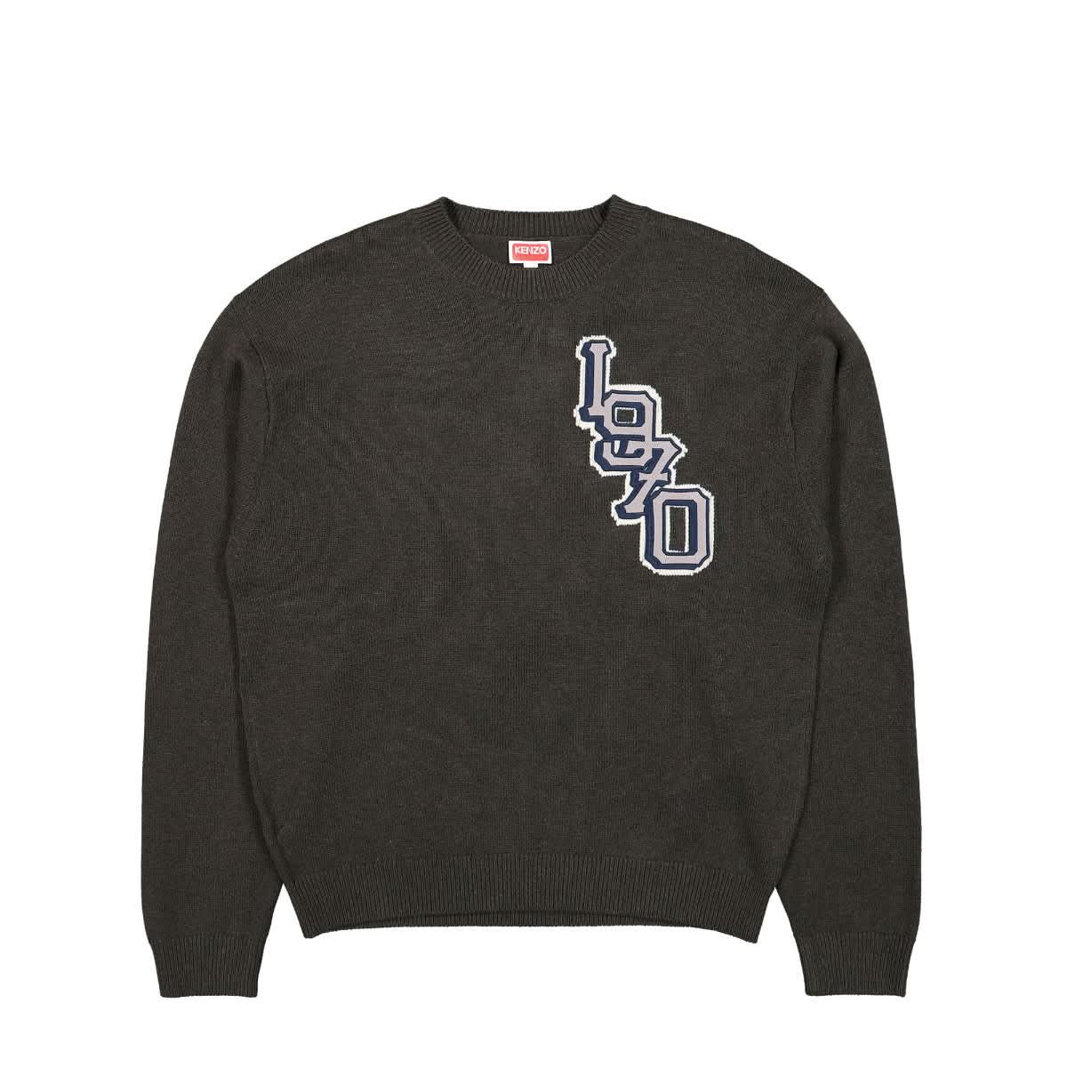 KENZO Tiger Varsity Graphic Jumper Green Detail view 1 | Gate