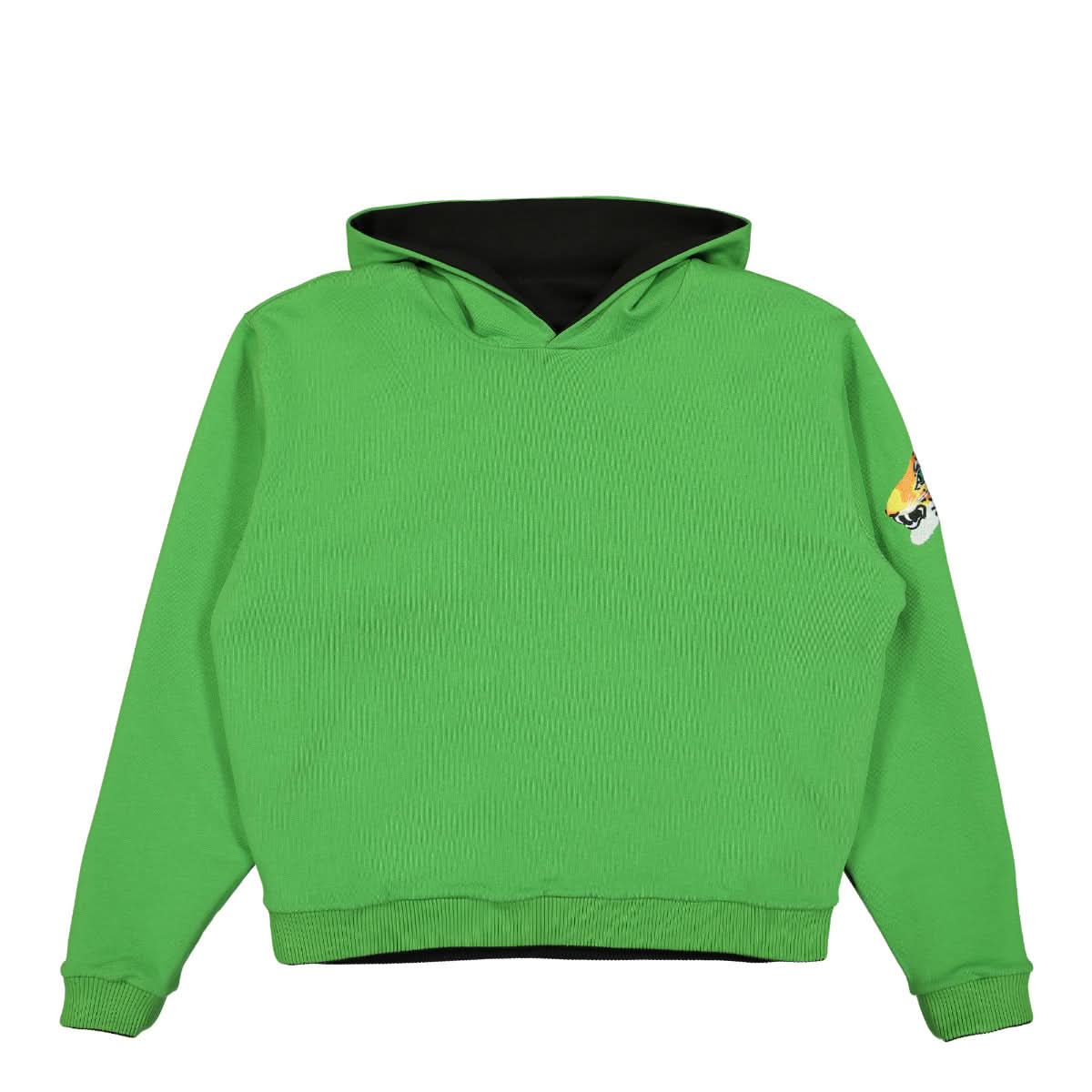 KENZO Seasonal Graphic Hoodie Black Detail view 2 | Gate