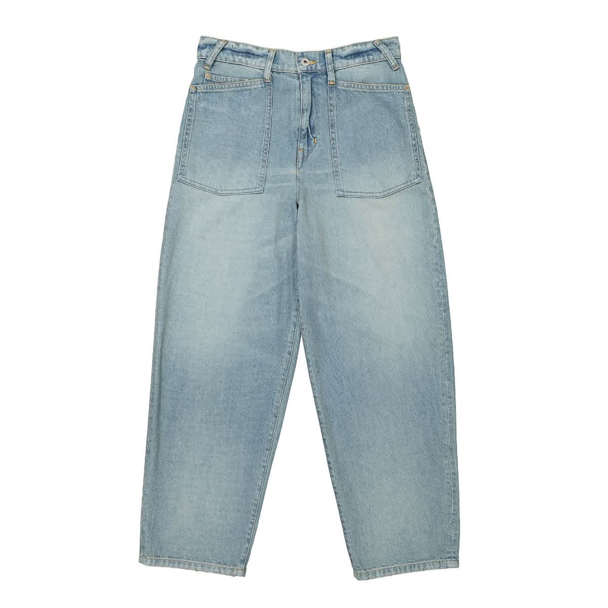 KENZO Carrot Jeans Blue Detail view 1 | Gate