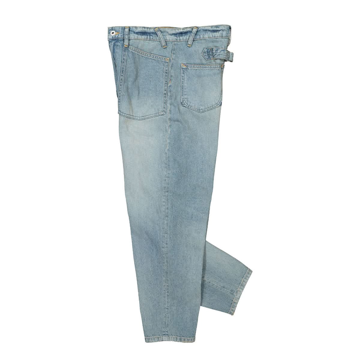 KENZO Carrot Jeans Blue Detail view 3 | Gate