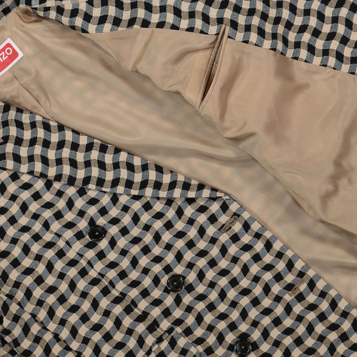 KENZO Blazer Brown Detail view 4 | Gate