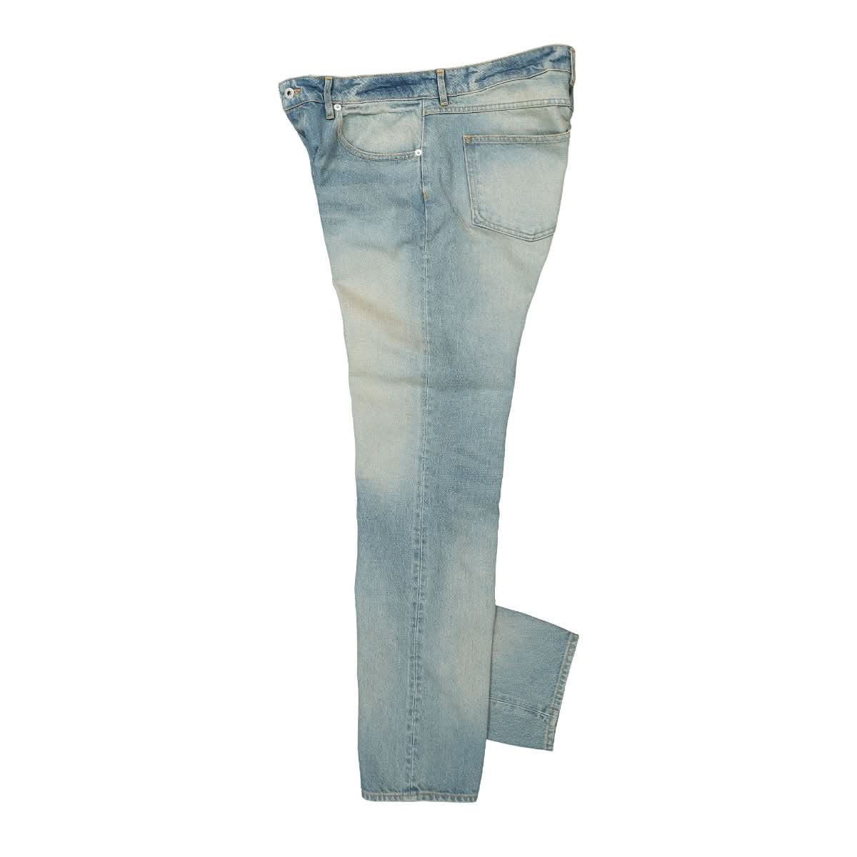 KENZO Bara Denim Pants Blue Detail view 3 | Gate