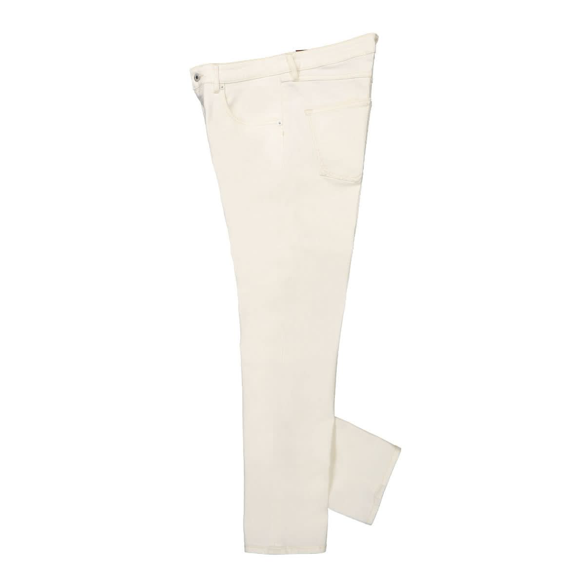KENZO Denim Pants White Detail view 3 | Gate