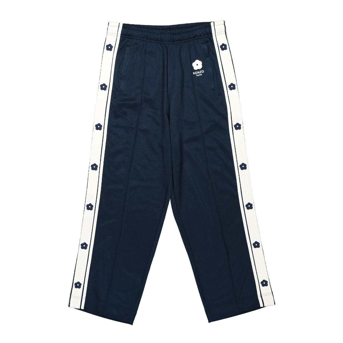 KENZO Varsity Jog Pants Beige,Blue Detail view 1 | Gate