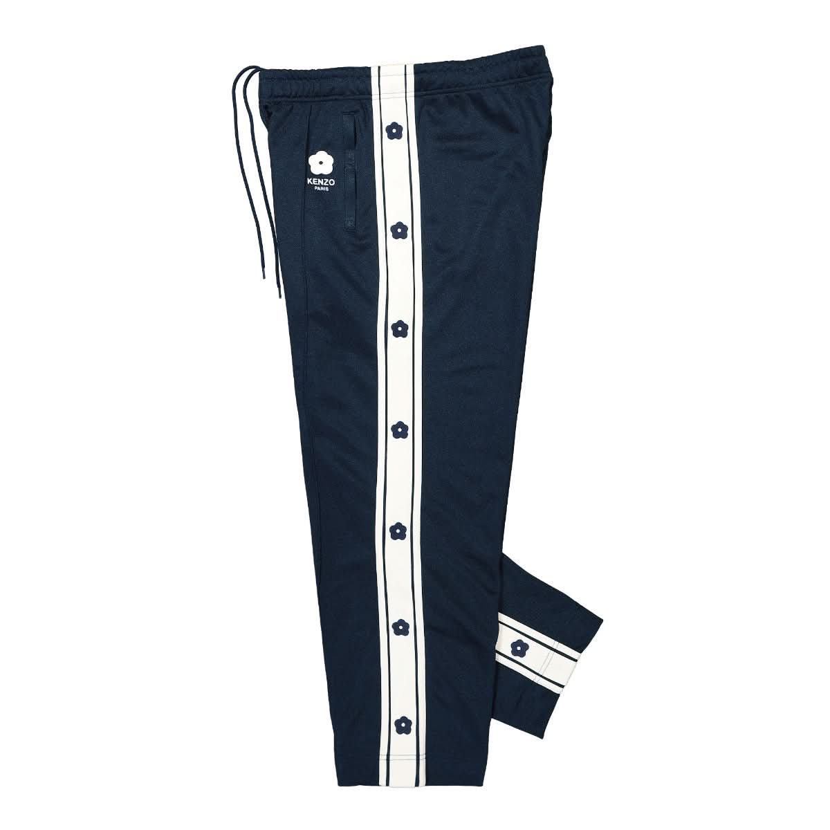 KENZO Varsity Jog Pants Beige,Blue Detail view 3 | Gate