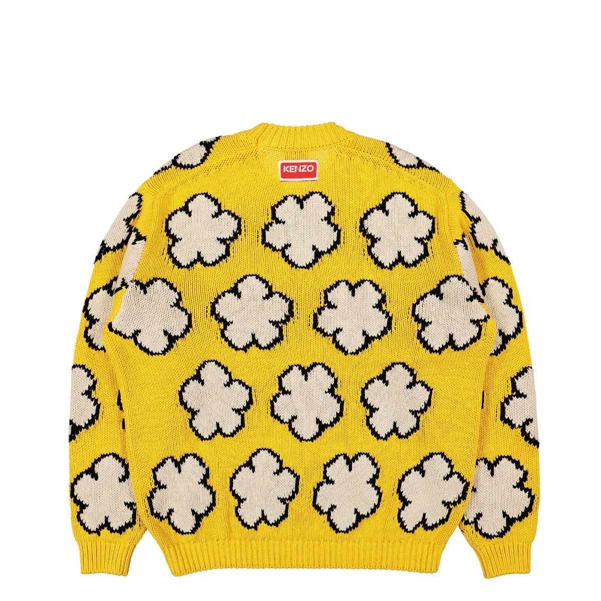 KENZO Boke Flower Jumper Yellow Detail view 2 | Gate
